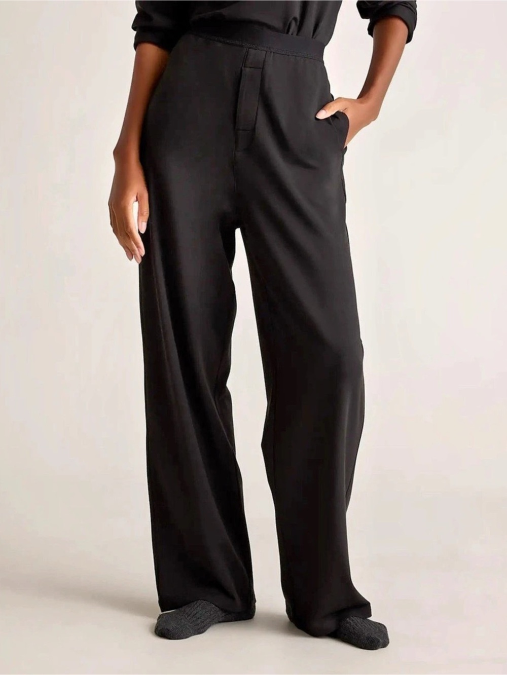 Quince Dream Lounge Oversized Pajama Bottoms S